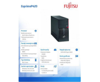 Fujitsu Esprimo P420 CG1840 4GB/500GB/DVDSM/W10P/7P - 1433632 - zdjęcie 2